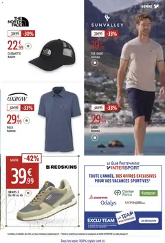 Intersport - Prévisualisation de Intersport catalogue valide à partir de 11.05.2026 | Page: 15 | Produits: Polo, Casquette