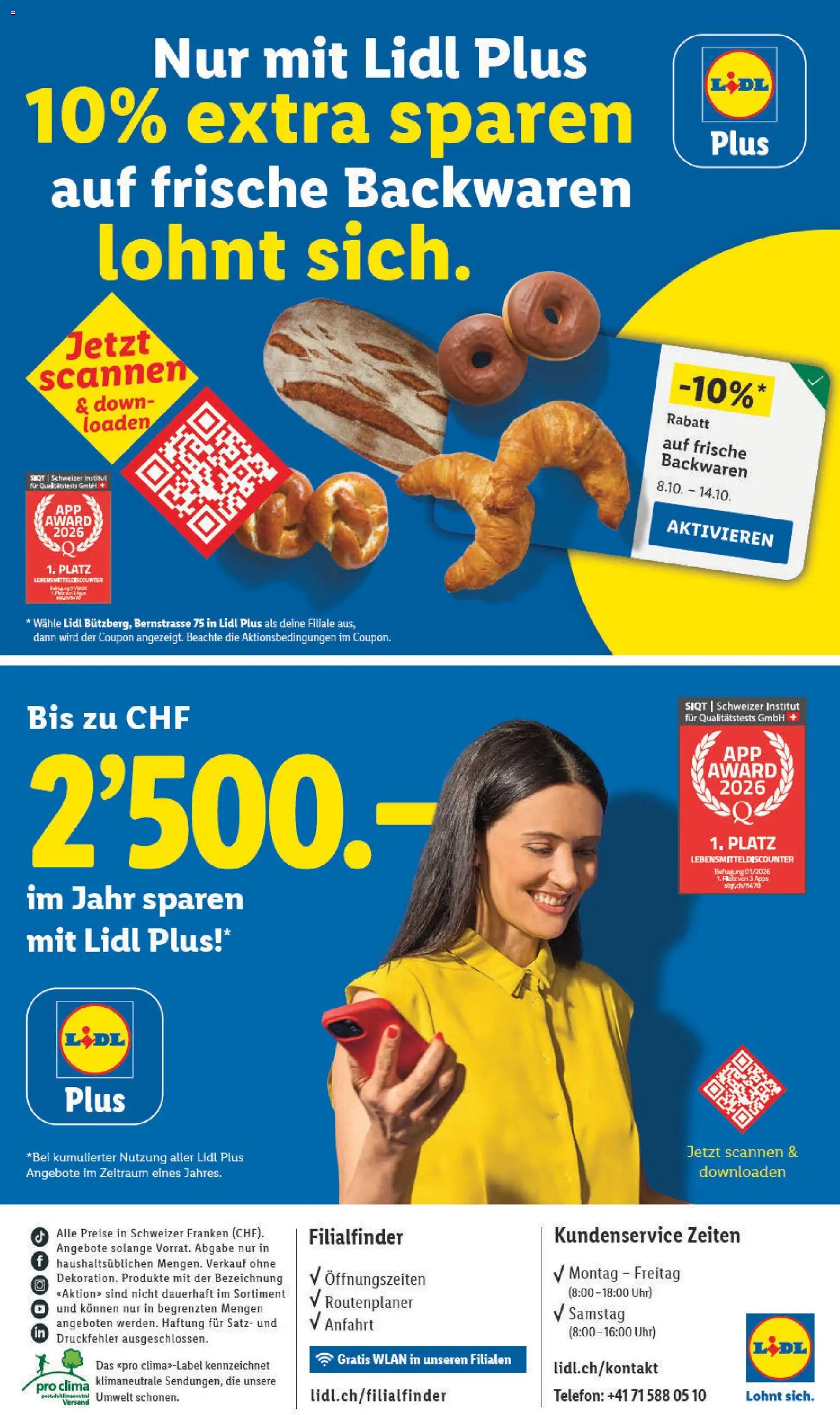 Lidl aktionen Bützberg Neueröffnung – gültig ab 08.10.2026 | Seite: 4