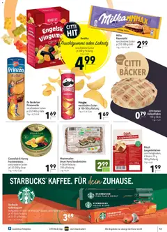 CITTI Markt Prospekt ab 02.09.2026 gültig | Seite: 13 | Produkte: Starbucks, Milka, Pringles