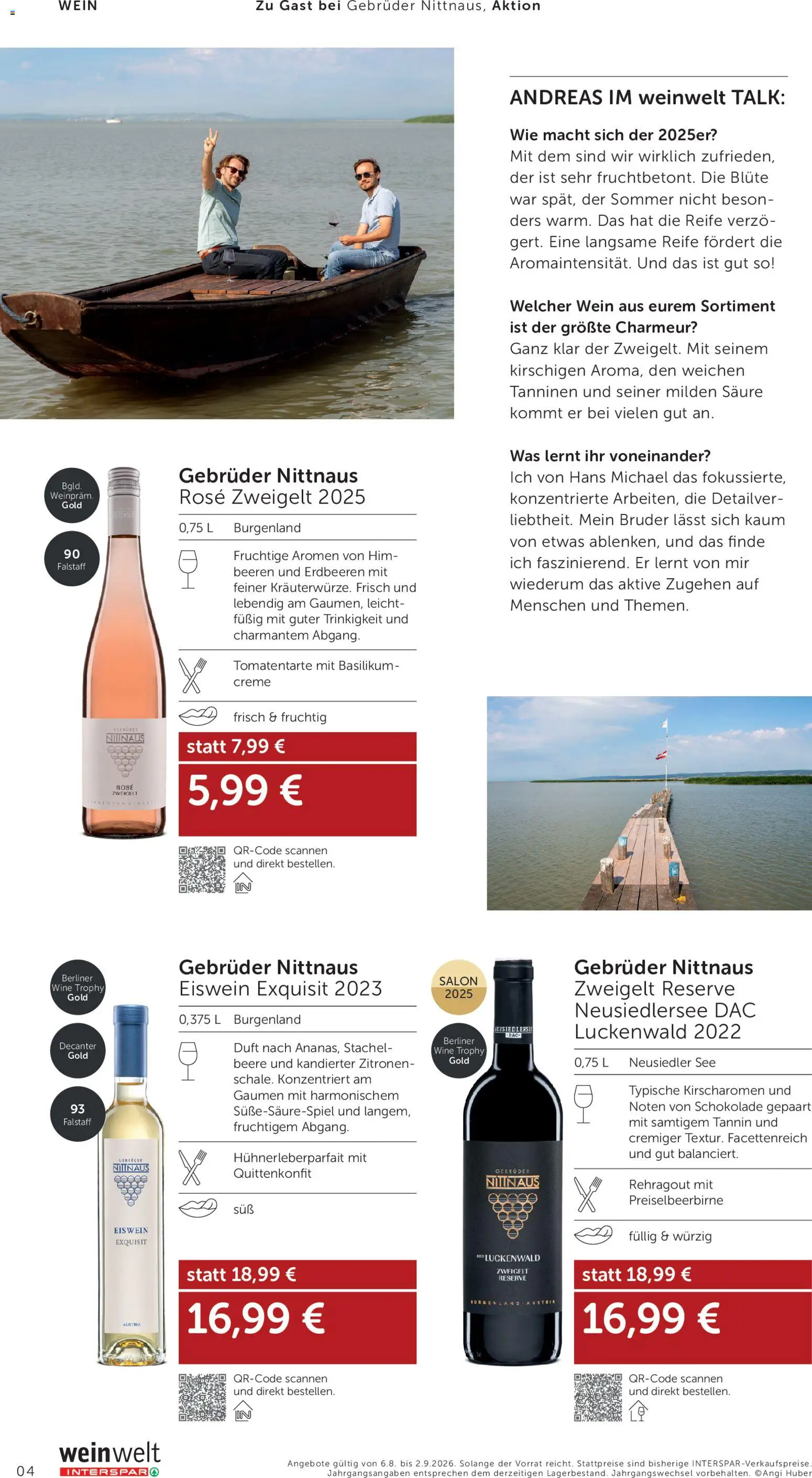 Interspar Wein Welt gültig ab 06.08.2026 | Seite: 4 | Produkte: Erdbeeren, Duft, Creme, Wein