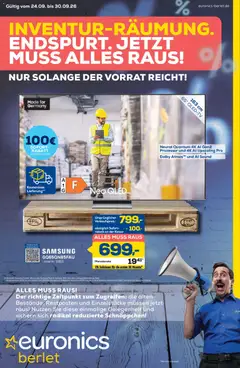 Euronics Aktueller Prospekt ab 24.09.2026 gültig