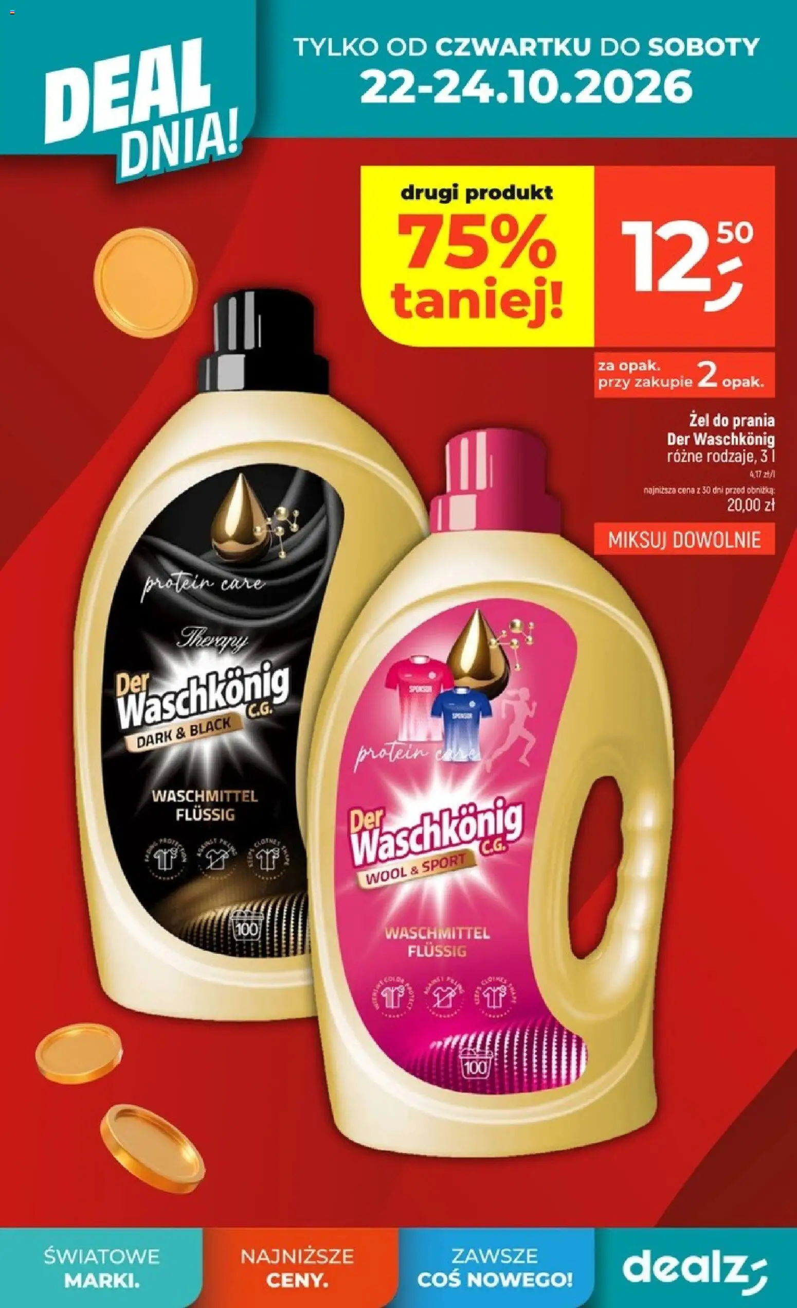 Dealz gazetka od 22.10.2026 | Strona: 4 | Produkty: Żel do prania
