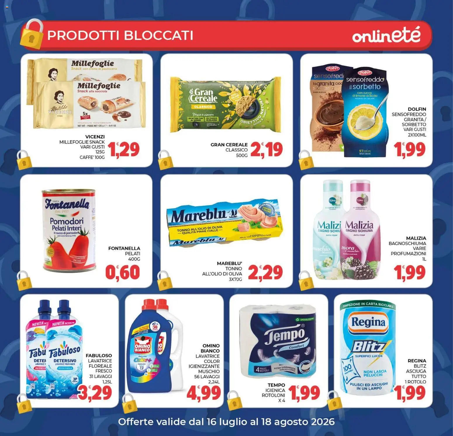 Volantino Eté del 07/08/2026 | Pagina: 32 | Prodotti: Succo, Pomodoro, Pomodori, Tonno