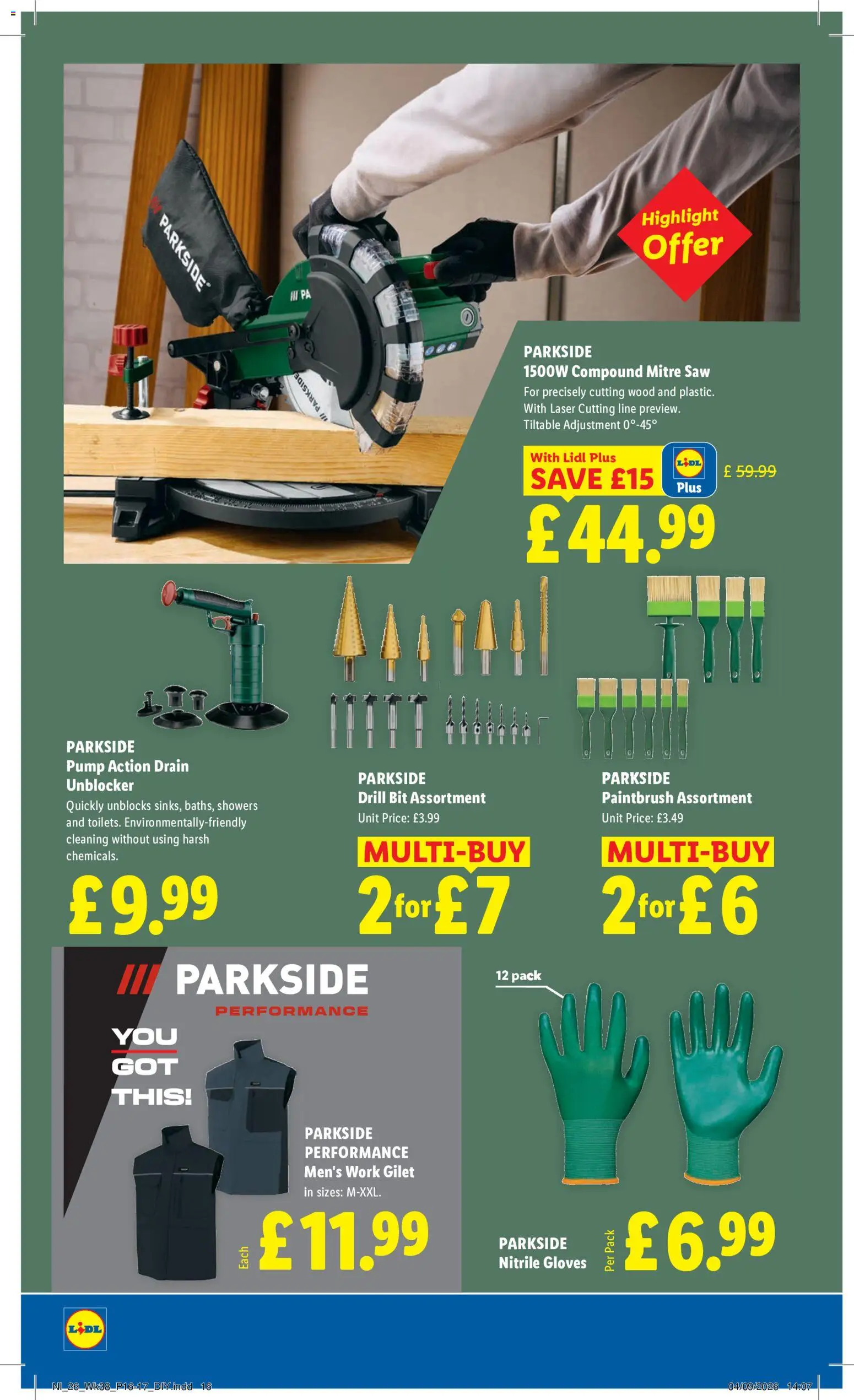 {H1} | Page: 16 | Products: Drill, Gloves