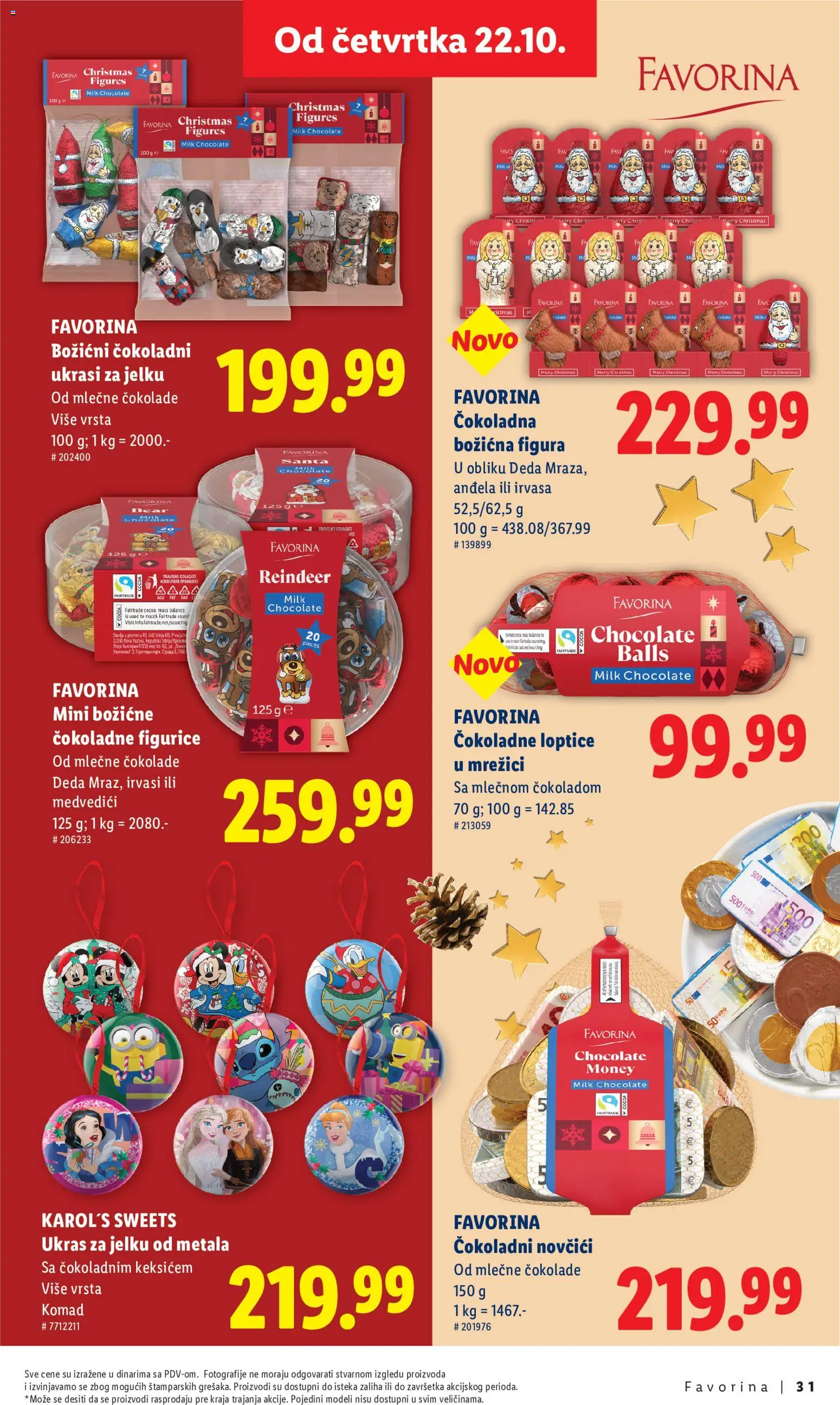 Lidl katalog - važi od 22.10.2026 | Strana: 31