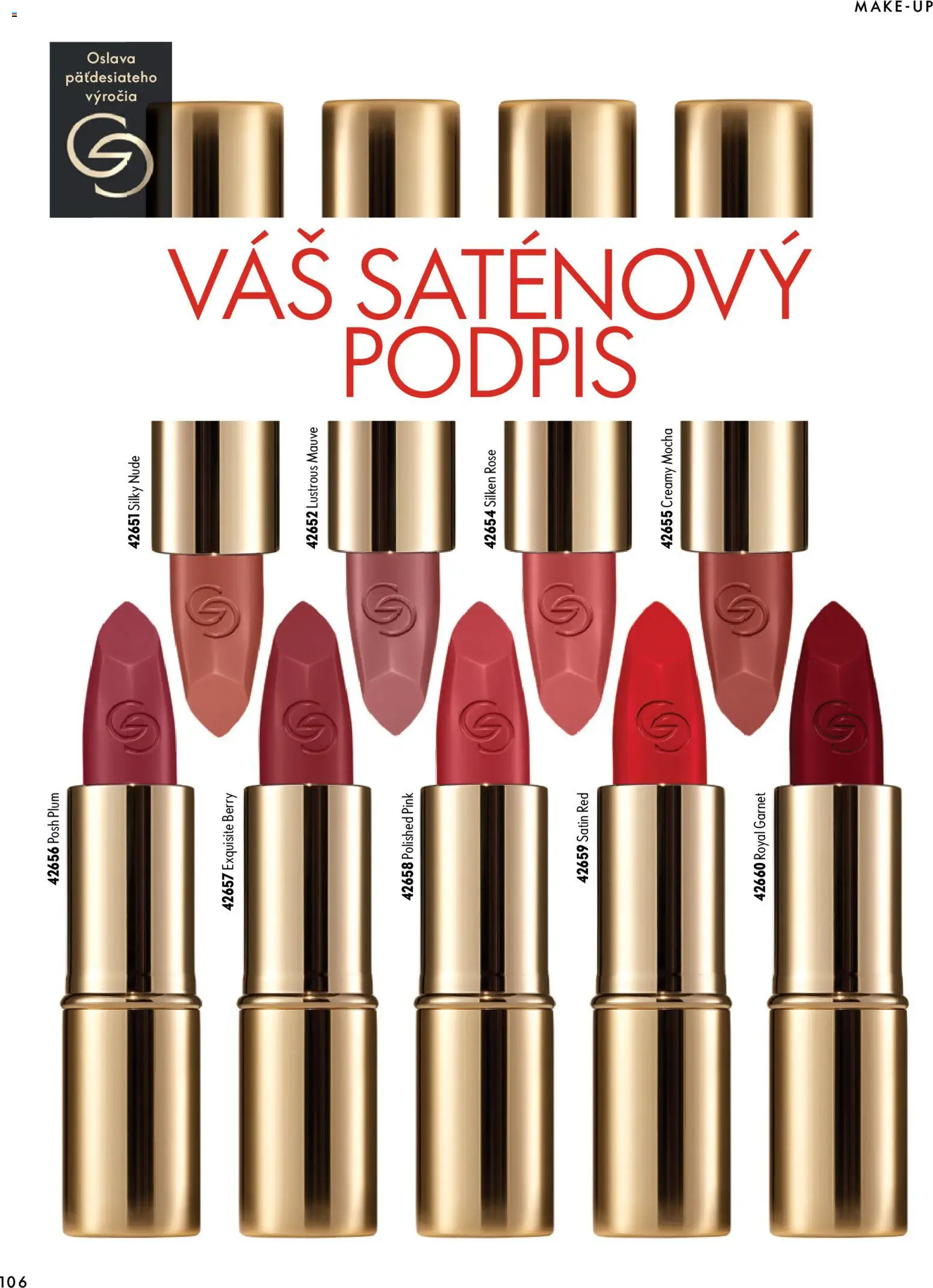 Nové Oriflame akcie – leták je platný od 30.09.2026 | Strana: 106 | Produkty: Make up, Mocha