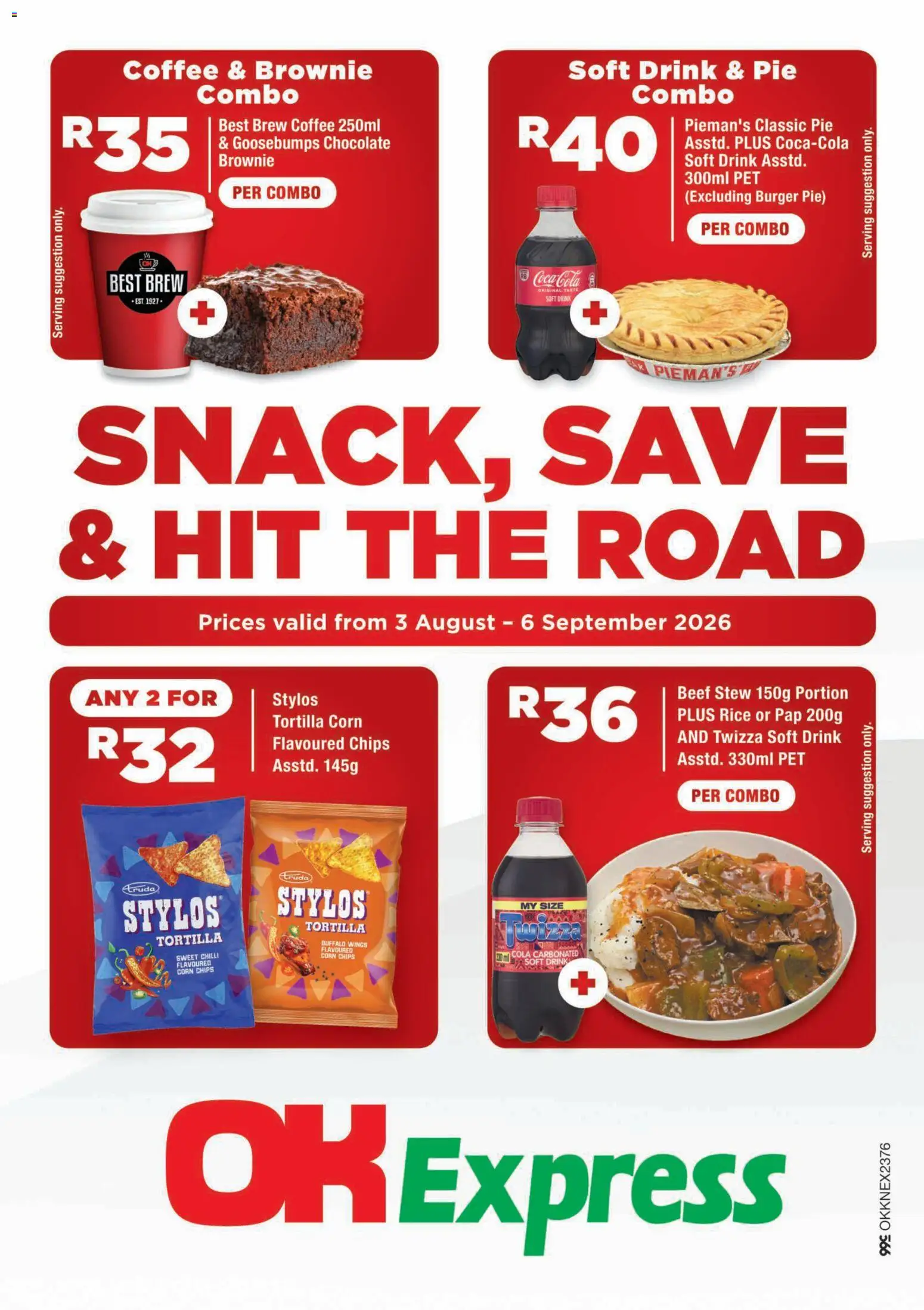New OK Foods catalogue – valid from 03/08/2026 | Page: 1