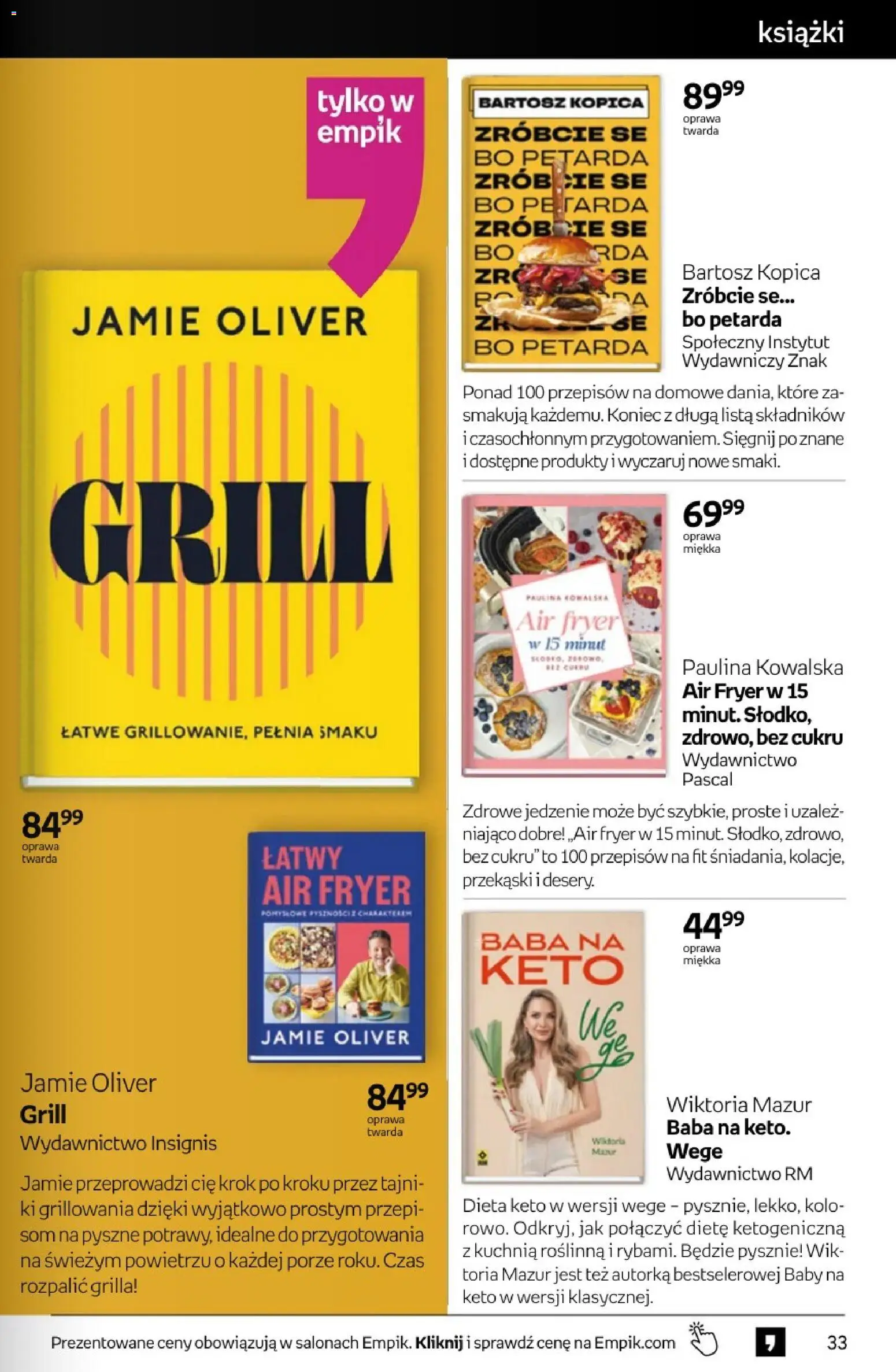 Empik promocje od 17.06.2026 | Strona: 33 | Produkty: Grill, Książki