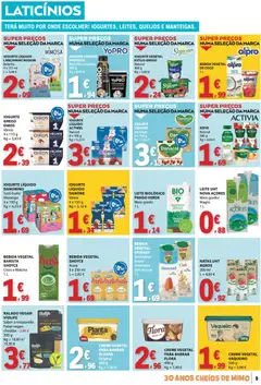 Pré-visualização E.Leclerc folheto válido de 20/08/2026 | Página: 9 | Produtos: Creme vegetal, Baunilha, Leite, Coco