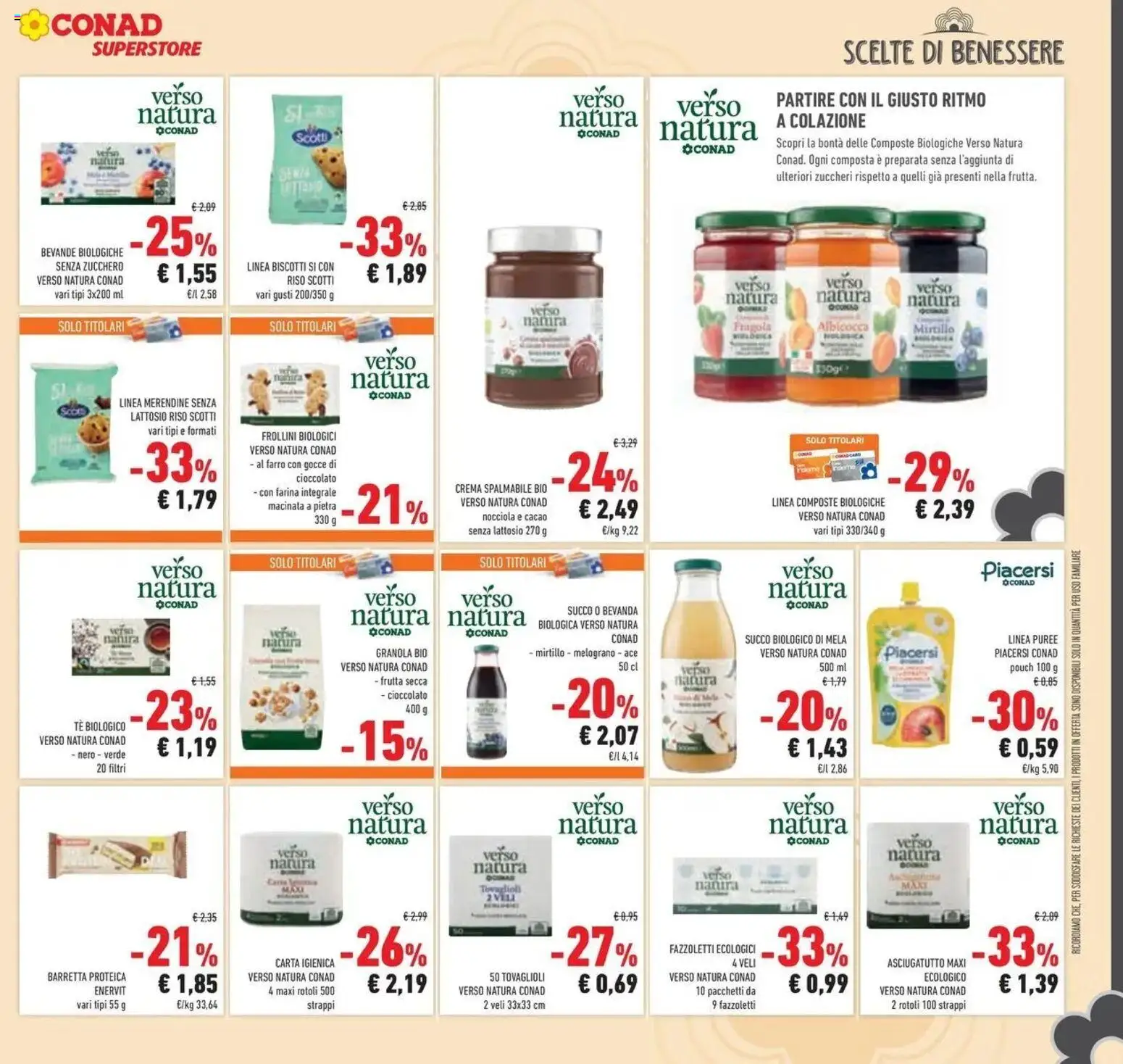 Anteprima volantino Conad dal 21/10/2026 prossima settimana | Pagina: 29