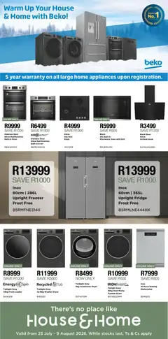 House and Home specials catalogue – valid from 23/07/2026