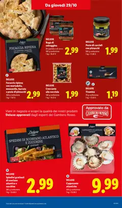Anteprima del volantino Pesto di carciofi con pistacchi, 180 g confezione valido a partire dal 29/10/2026 | Pagina: 17