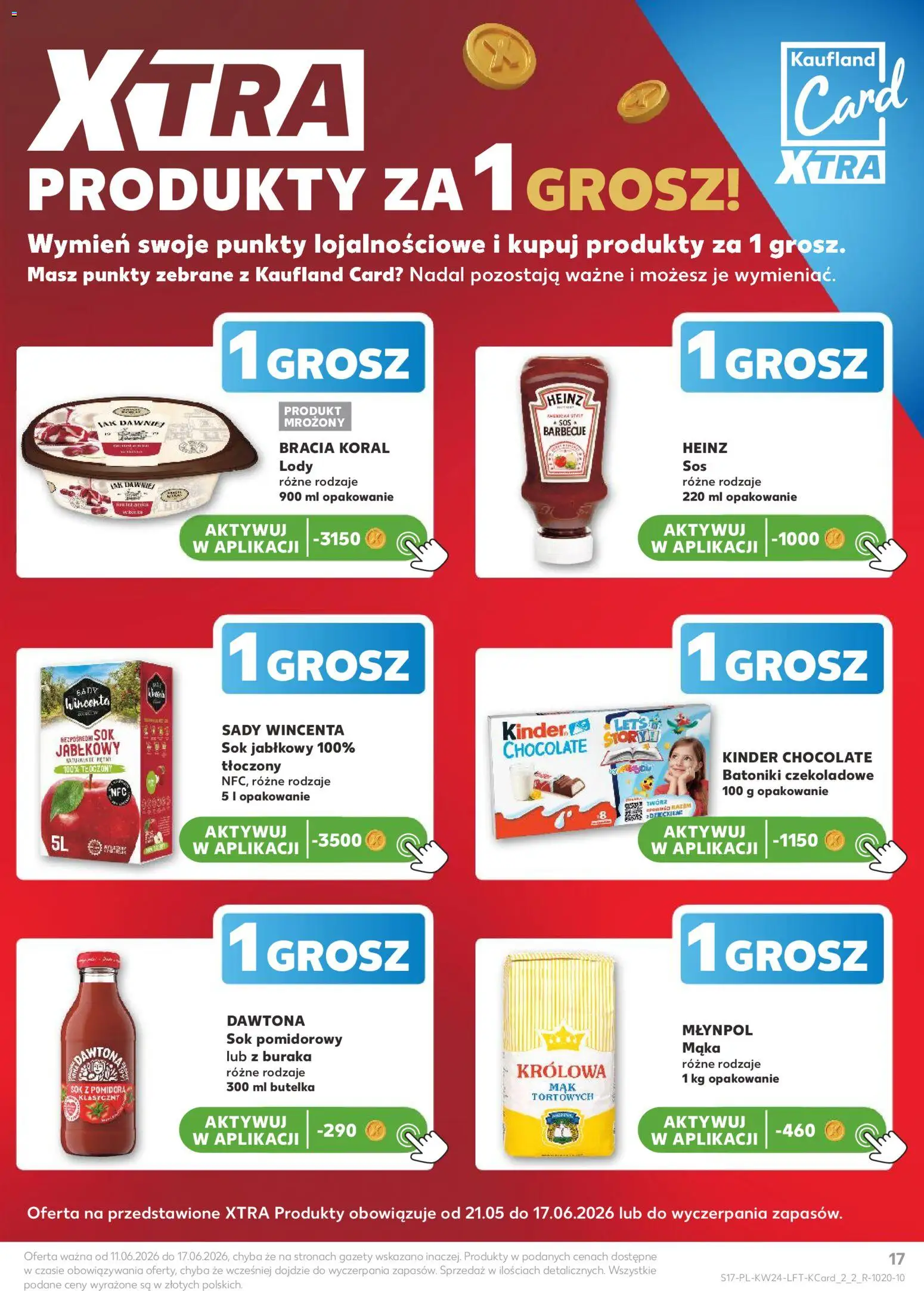 Kaufland Polsko leták od 11.06.2026 | Strana: 17 | Produkty: Kinder