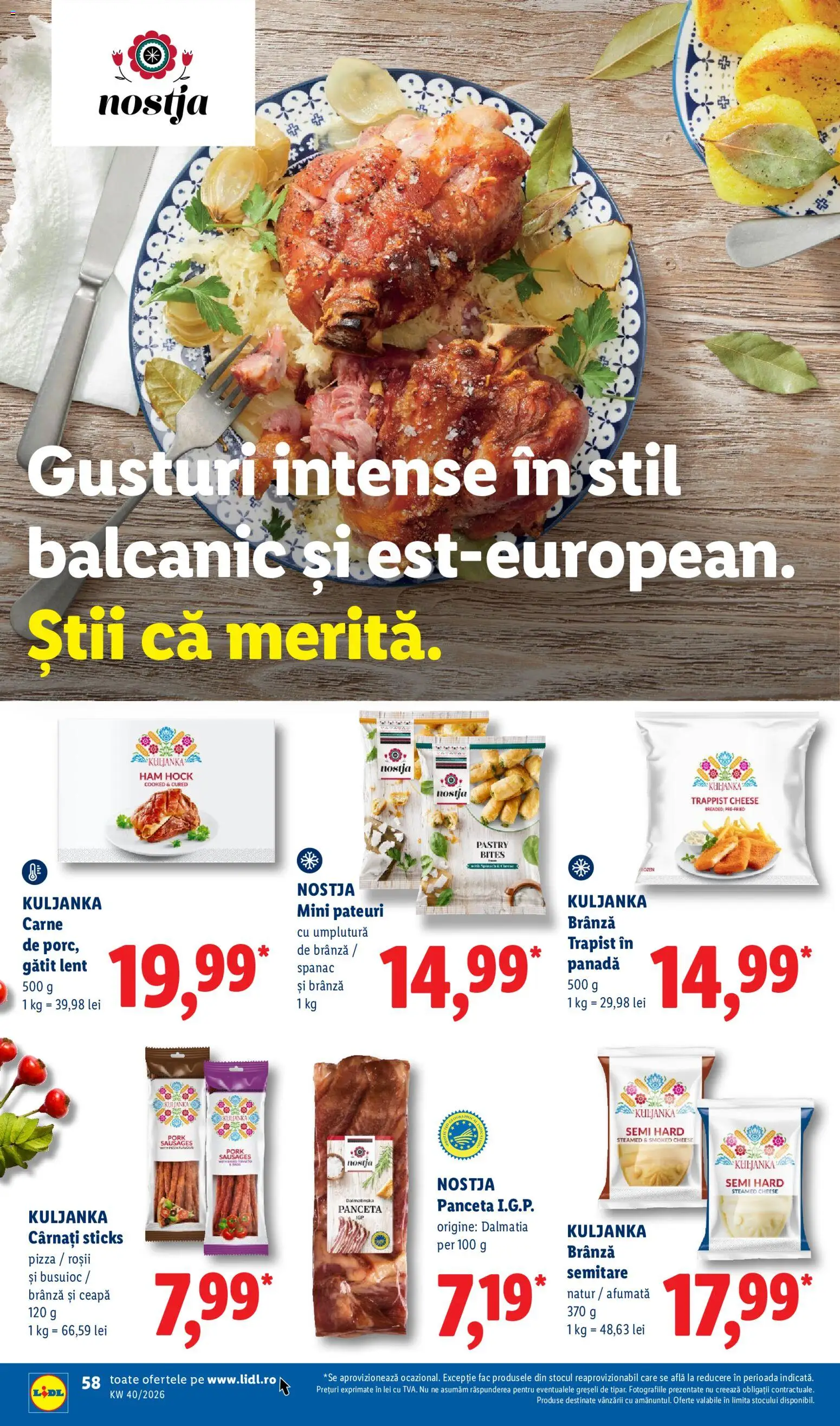 Noul catalog Lidl – valabil de la 28.09.2026 | Pagină: 58