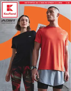 Kaufland SK Nonfood akciós újság - amely érvényes a következő dátumtól: 28.05.2026