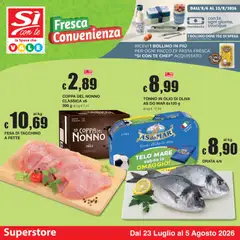 Anteprima del volantino Sì con Te volantino Superstore valido a partire dal 23/07/2026