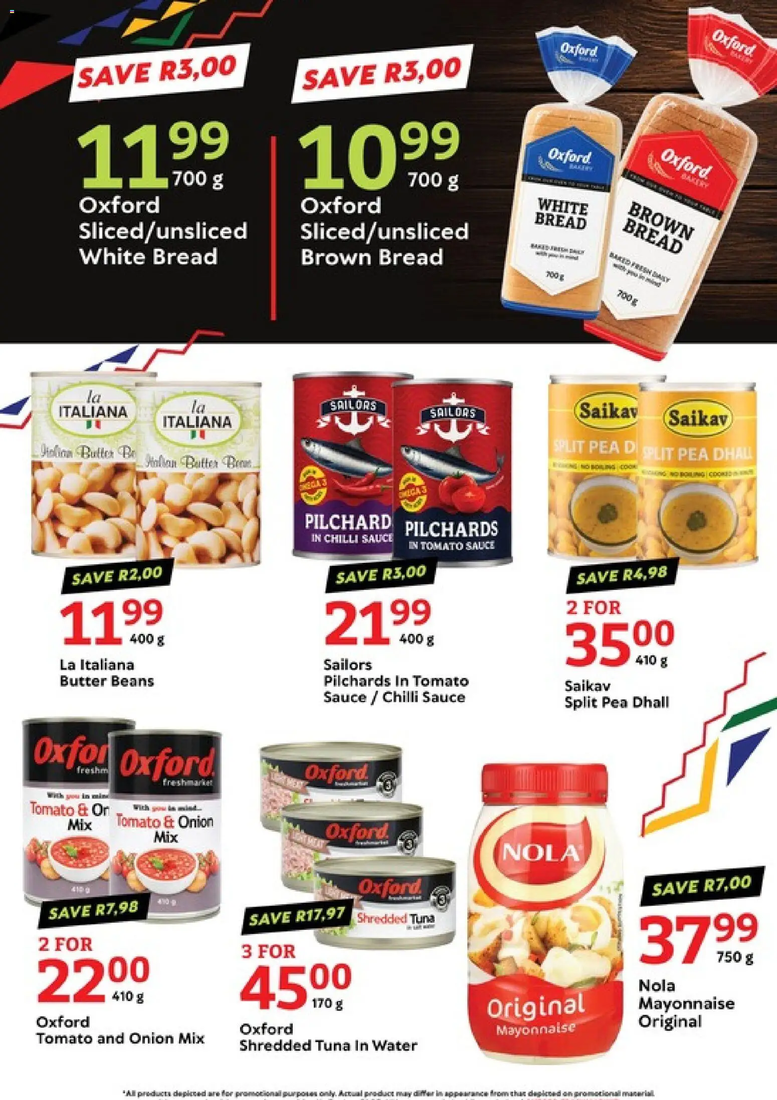 New Oxford Freshmarket catalogue – valid from 01/09/2026 | Page: 7 | Products: Bread, Tomato sauce, Sauce, Onion