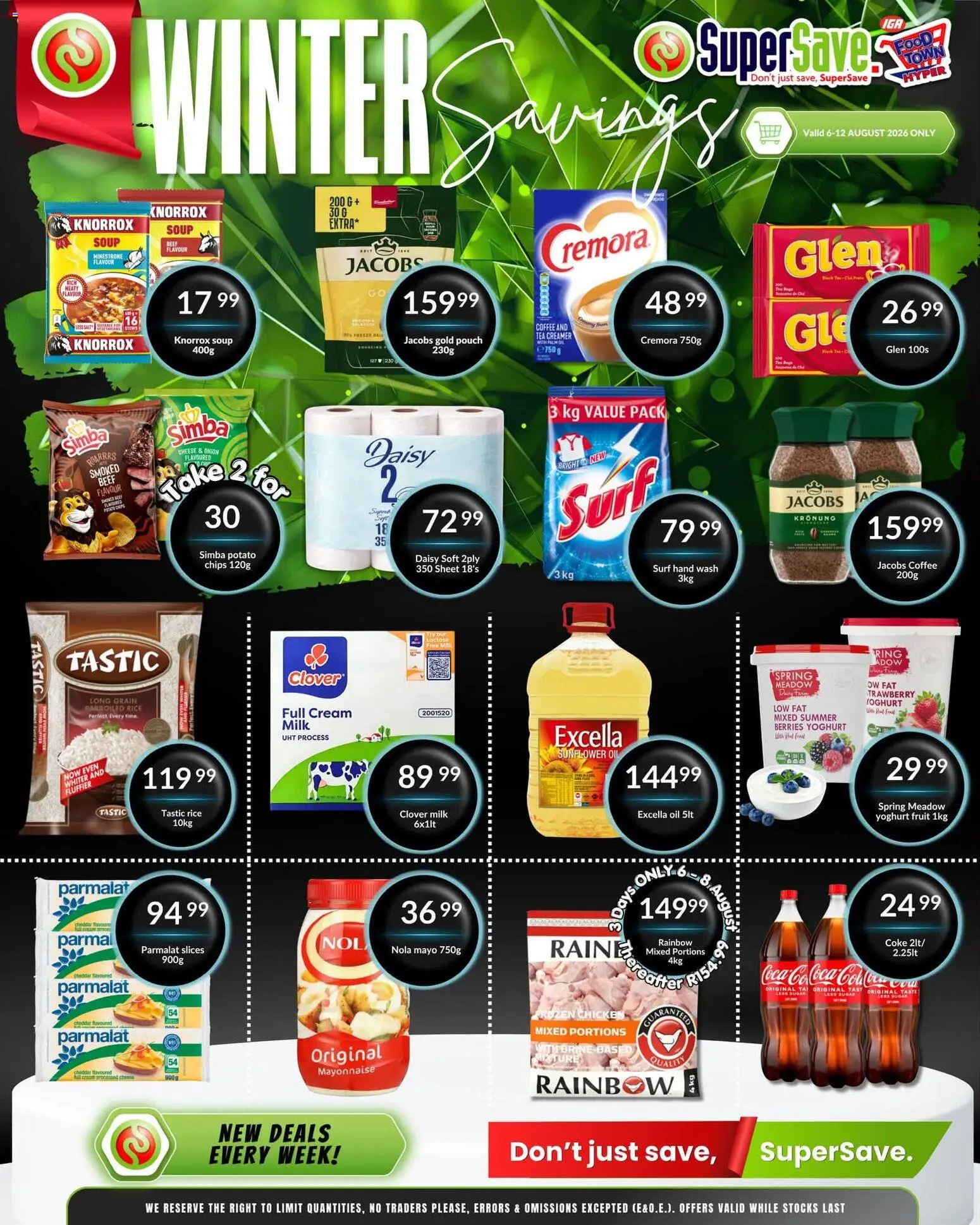 New Super Save catalogue – valid from 06/08/2026 | Page: 2 | Products: Meadow, Beef, Soup, Fruit