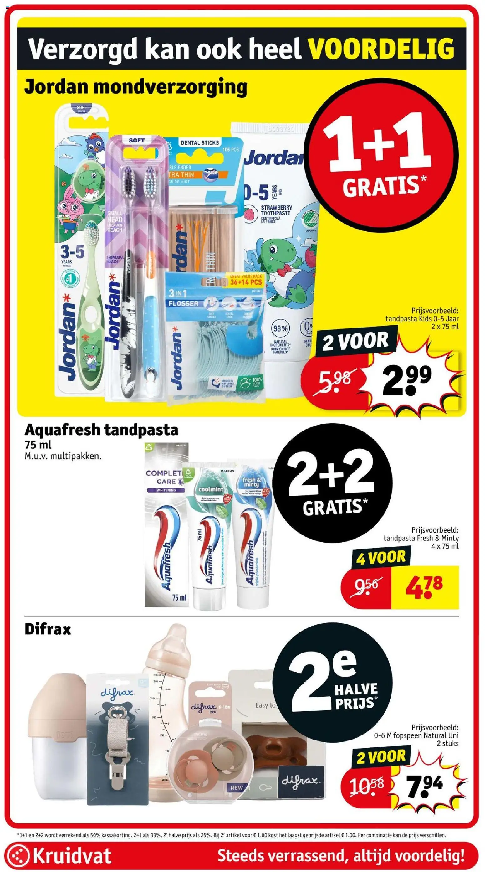 {H1} | Pagina: 52 | Producten: Kan, Kruiden, Fopspeen, Mondverzorging