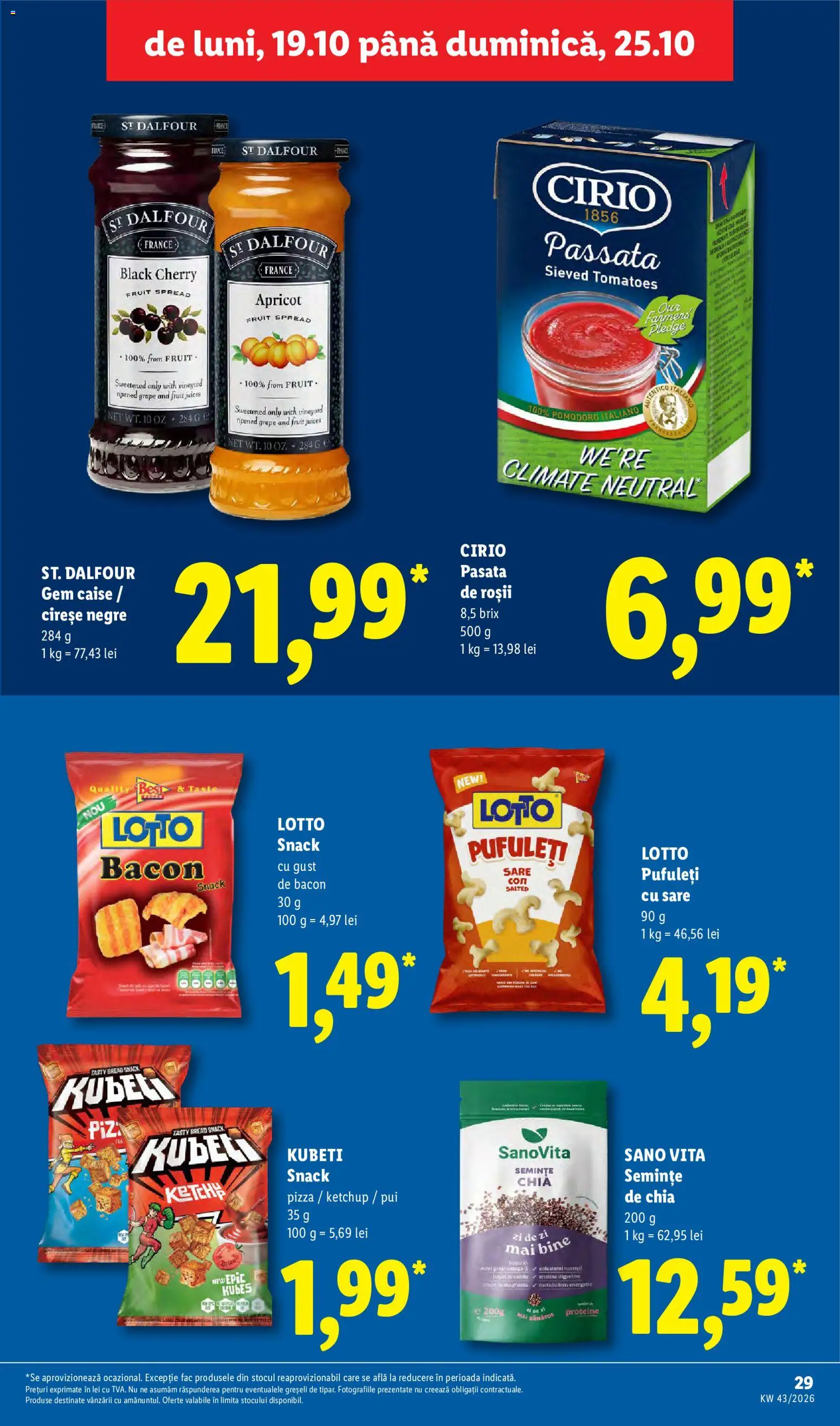 Noul catalog Lidl – valabil de la 19.10.2026 | Pagină: 29