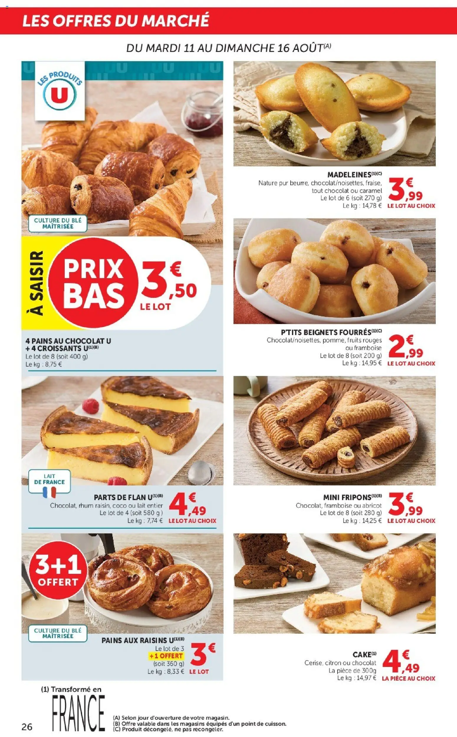 {H1} | Page: 26 | Produits: Citron, Framboise, Raisins, Chocolat