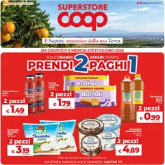 Anteprima del volantino COOP volantino Superstore Lentini valido a partire dal 11.06.2026