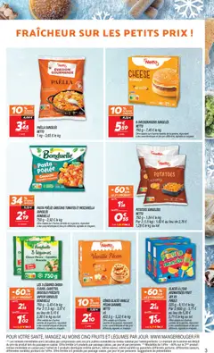 Netto - Prévisualisation de Netto - c'est immanquable valide à partir de 05.05.2026 | Page: 3 | Produits: Fruits de mer, Mozzarella, Pain, Tomates