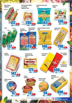 Trnava Promet katalog - pregled Trnava Promet kataloga - važi od 09.07.2026 | Strana: 3 | Proizvode: Salata, Kačkavalj, Hot dog, Kobasica