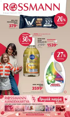 Rossmann akciós újság - amely érvényes a következő dátumtól: 20.04.2026