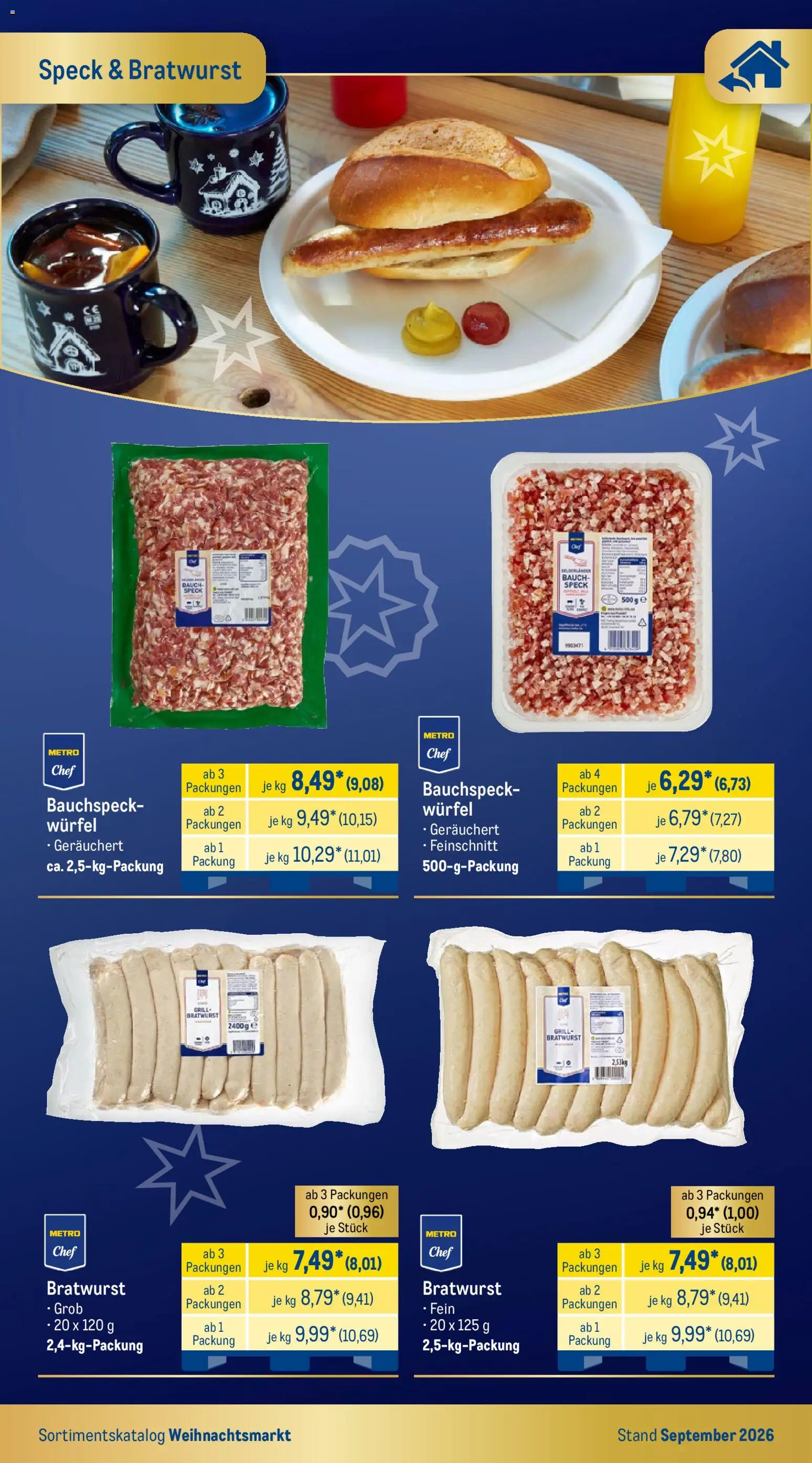 Metro Weihnachtsmarkt – gültig ab 01.09.2026 | Seite: 12 | Produkte: Grill, Bratwurst