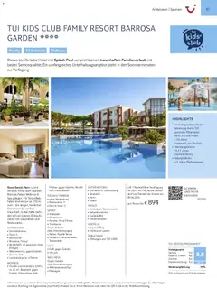 TUI Prospekt Südeuropa & Nordafrika 2026/27 ab 03.03.2026 gültig | Seite: 87 | Produkte: Babybett, Volleyball