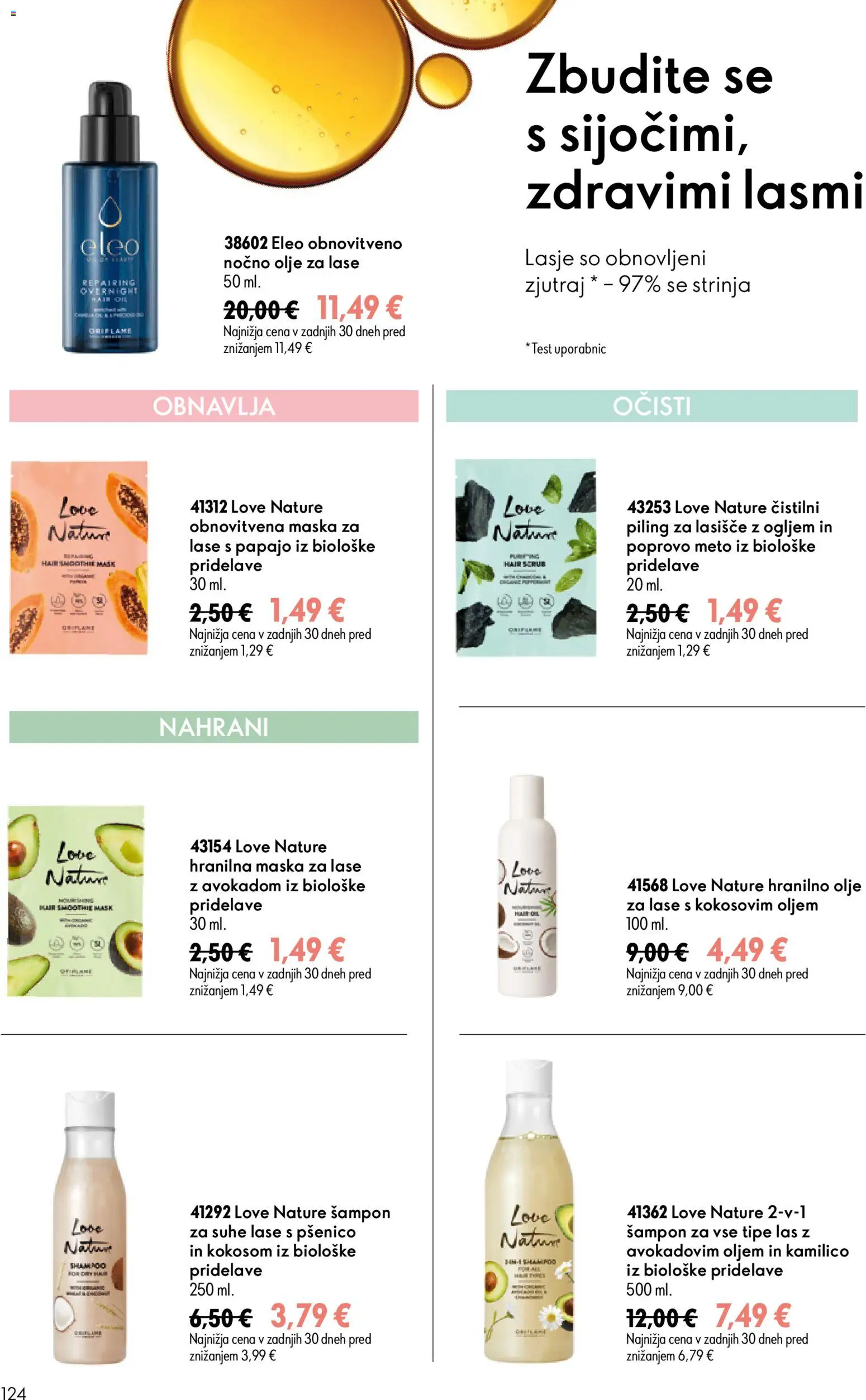 Novi Oriflame katalog ponudbe – veljaven od 15.07.2026 | Stran: 124