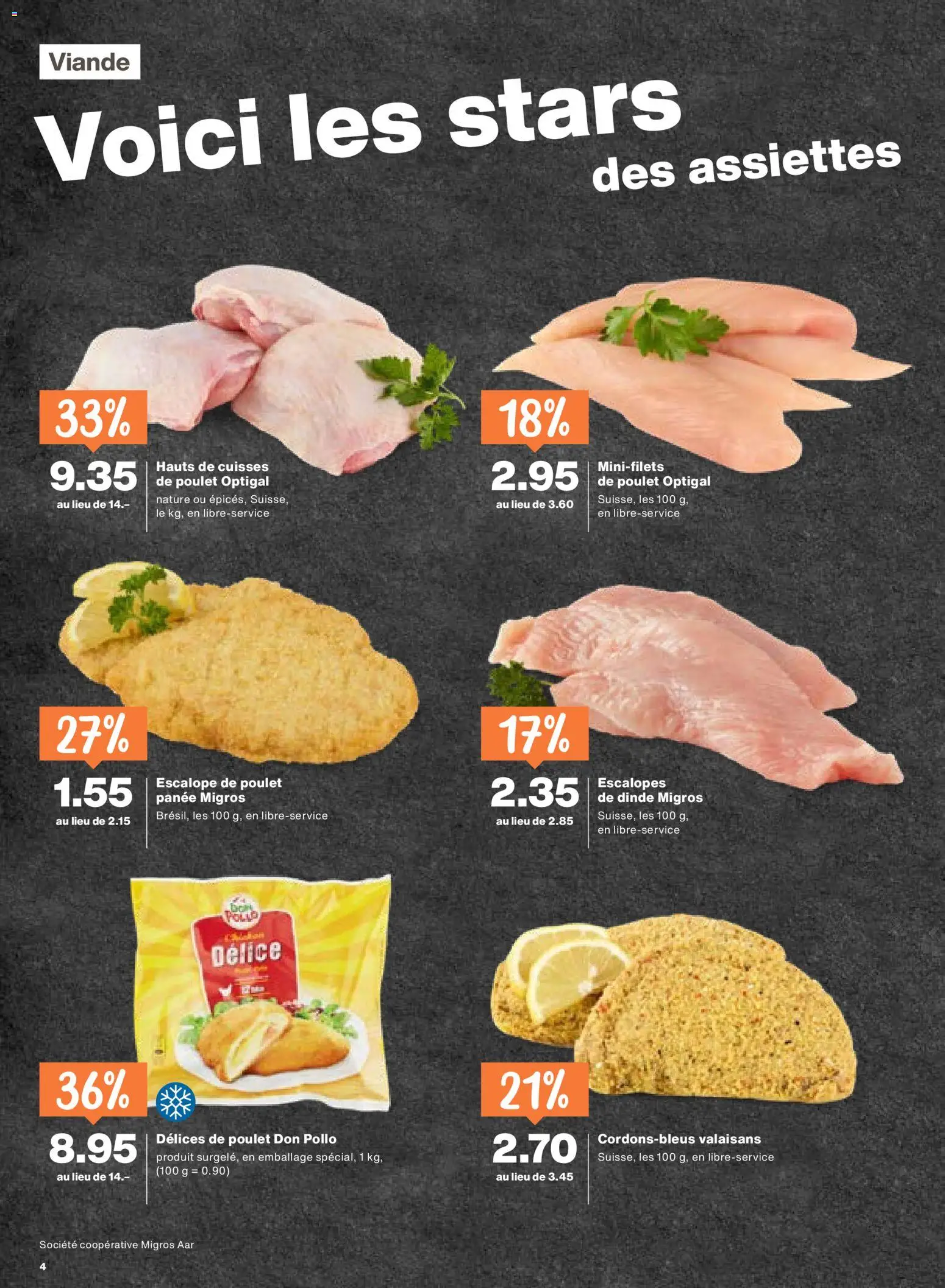 Migros aktionen FR – gültig ab 08.10.2026 | Seite: 4