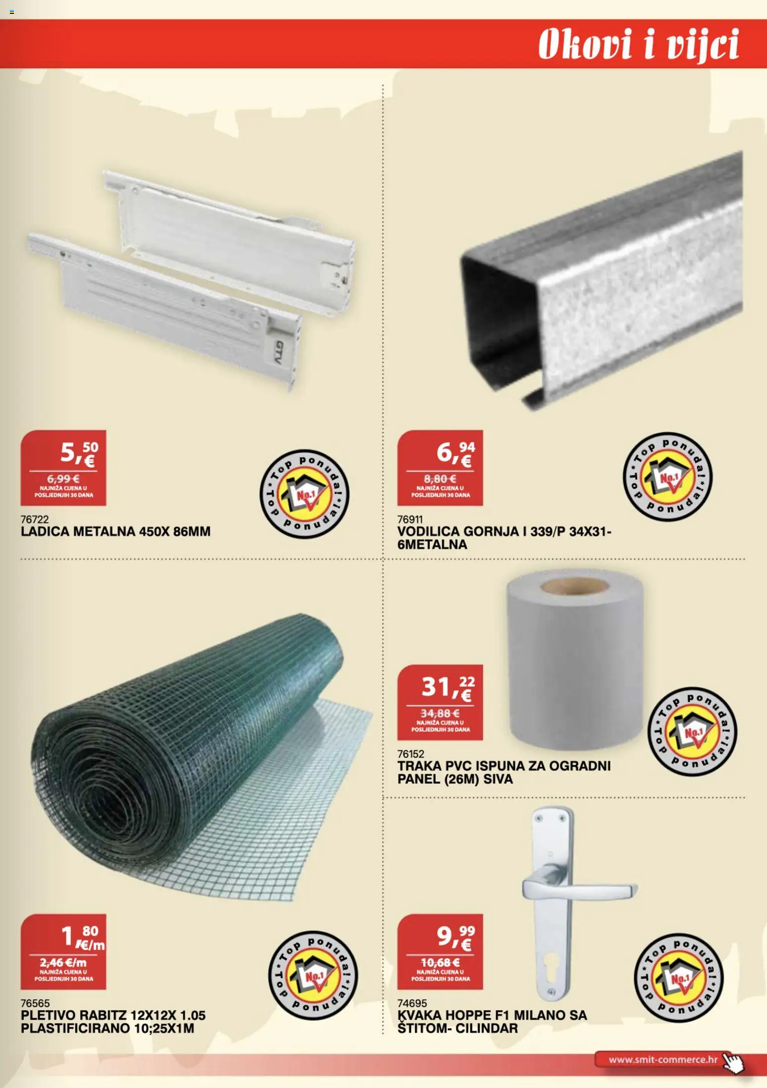 Smit Commerce katalog | vrijedi od 15.09.2026 | Stranica: 7 | Proizvodi: Kvaka
