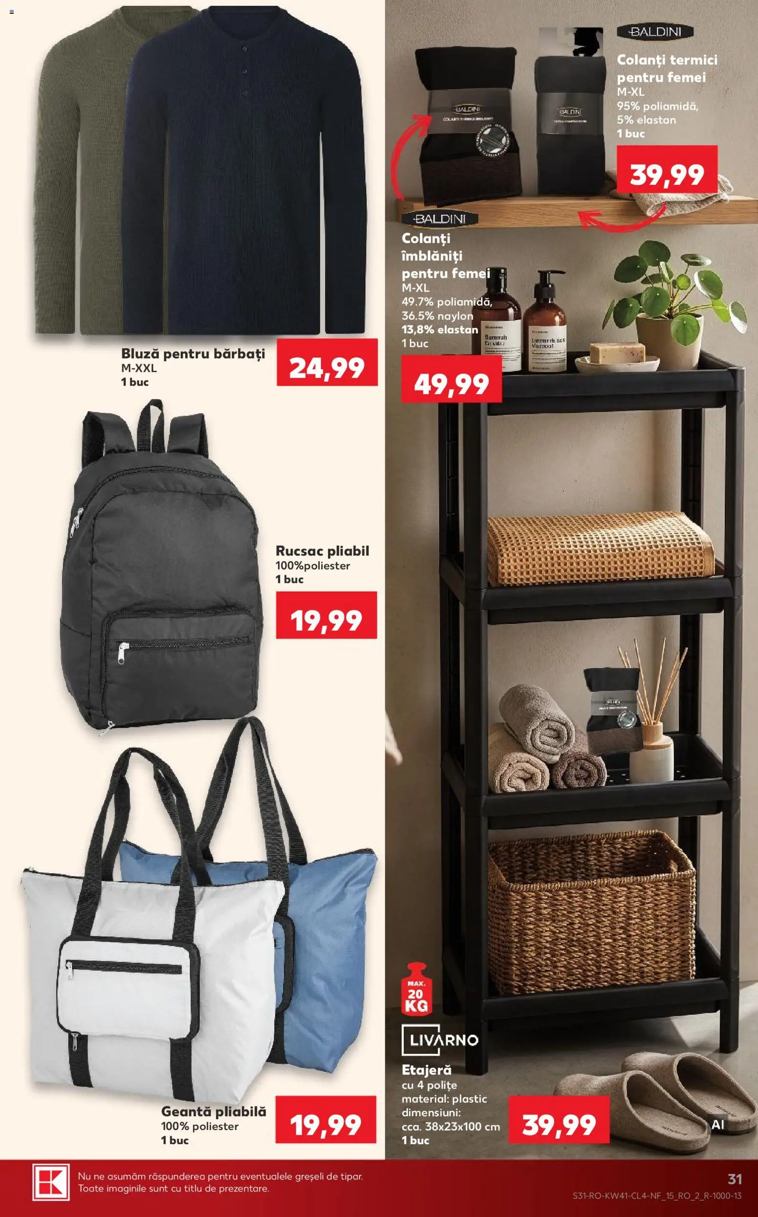 Noul catalog Kaufland – valabil de la 07.10.2026 | Pagină: 31
