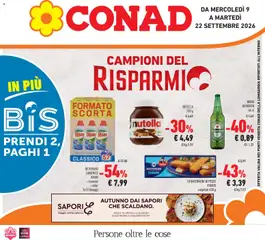 Anteprima del volantino Conad volantino City Lombardia valido a partire dal 09/09/2026
