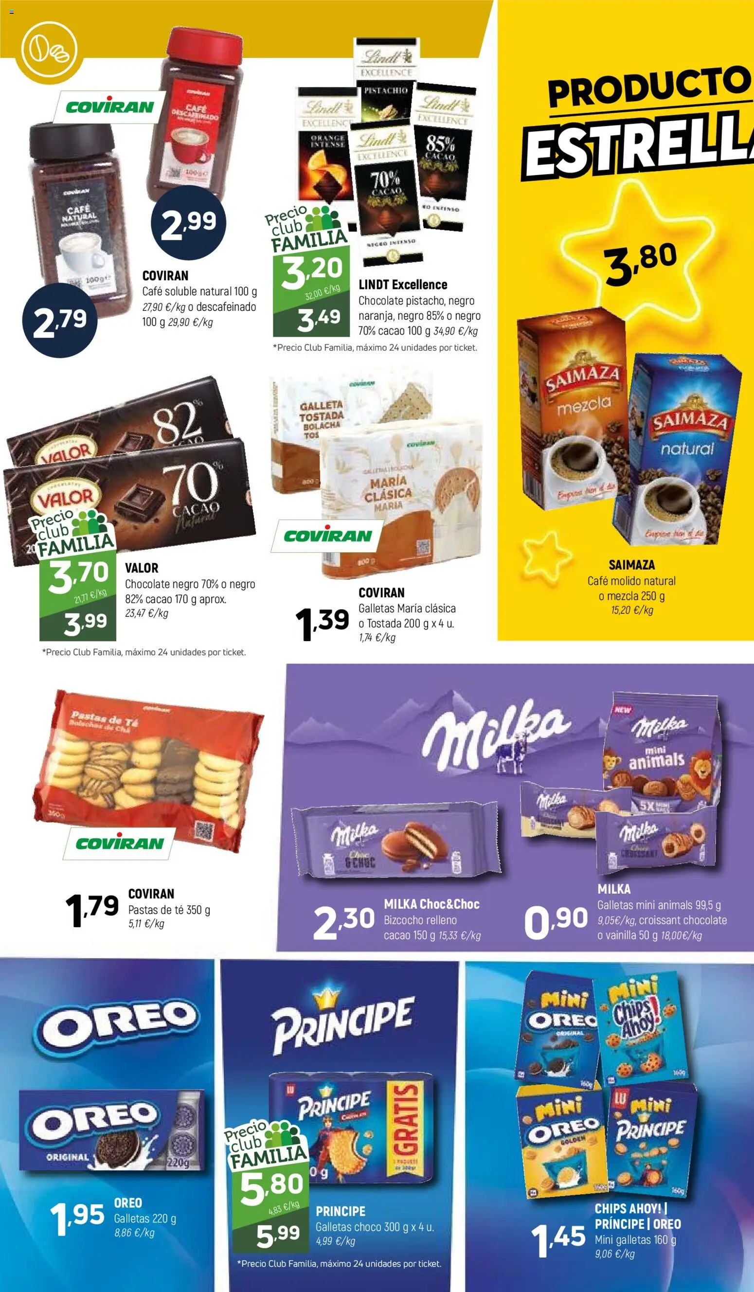 Coviran - Figueres │ válido desde el 19.05.2026 | Página: 10 | Productos: Chocolate, Té, Bizcocho, Μηχανή καφέ