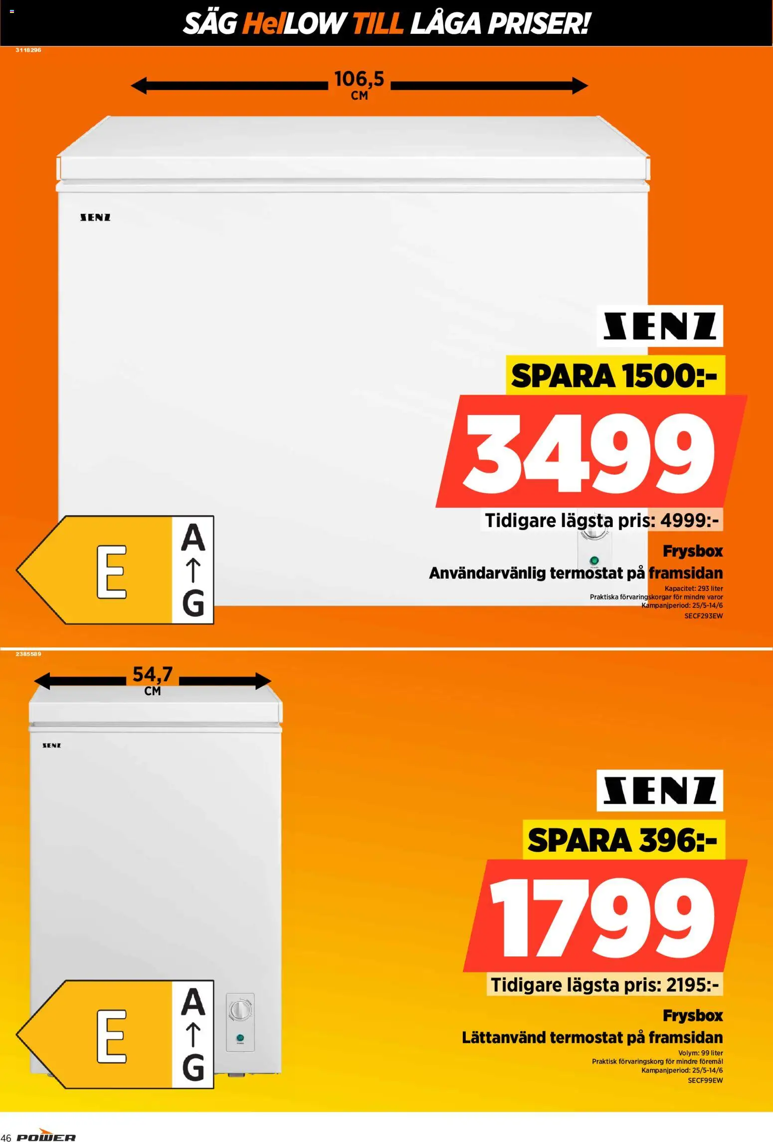 Power reklamblad aktuell från 25.05.2026 | Sida: 46