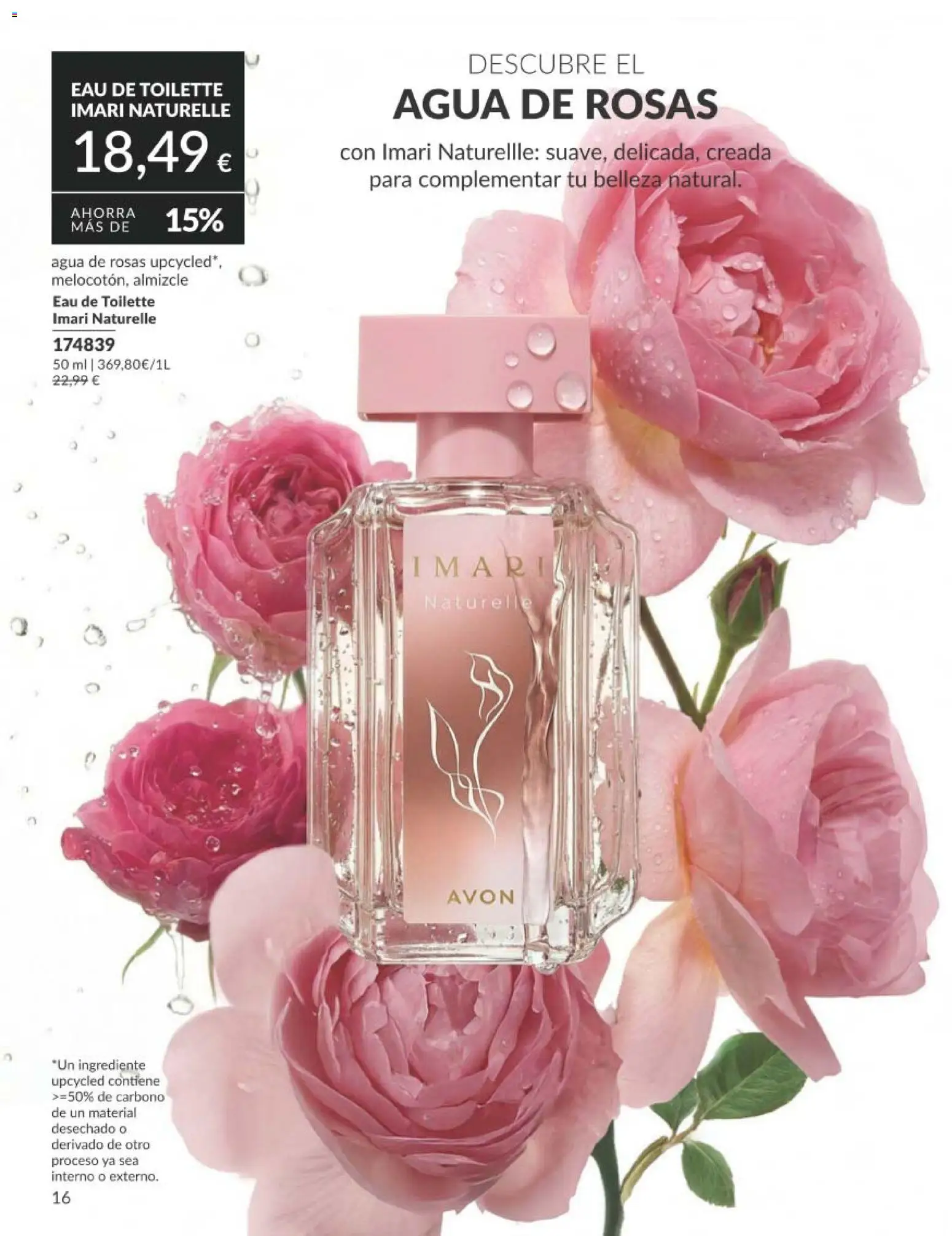 Catálogo AVON campaña 8 │ válido desde el 01/08/2026 | Página: 16 | Productos: Eau de toilette, Agua