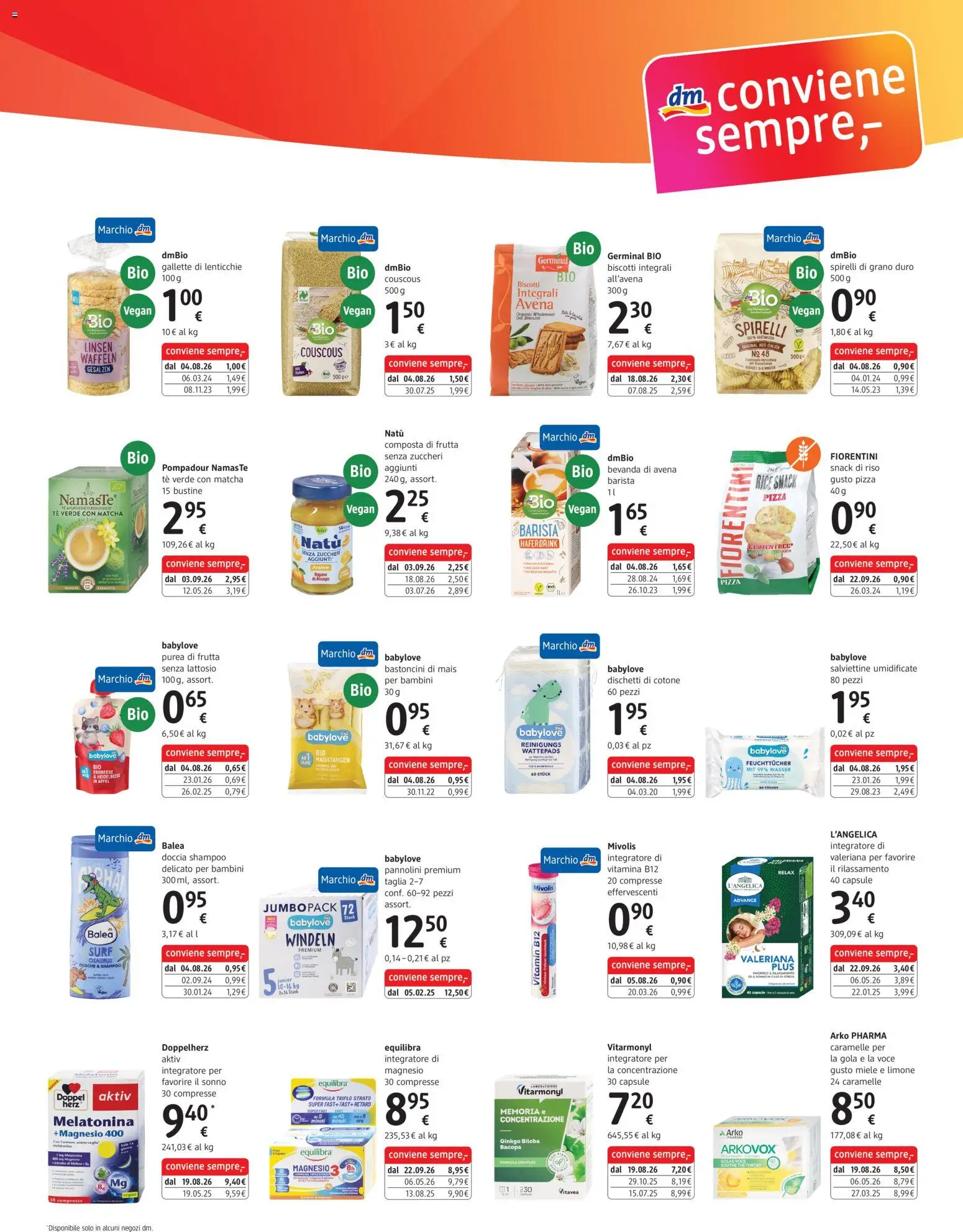 Volantino dm drogerie markt del 15/10/2026 | Pagina: 3