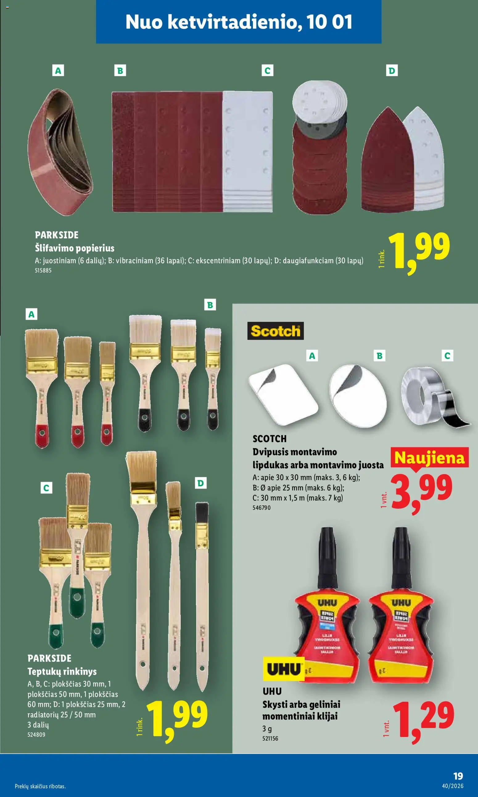 LIDL akcijos nuo 2026.09.28 | Puslapis: 19