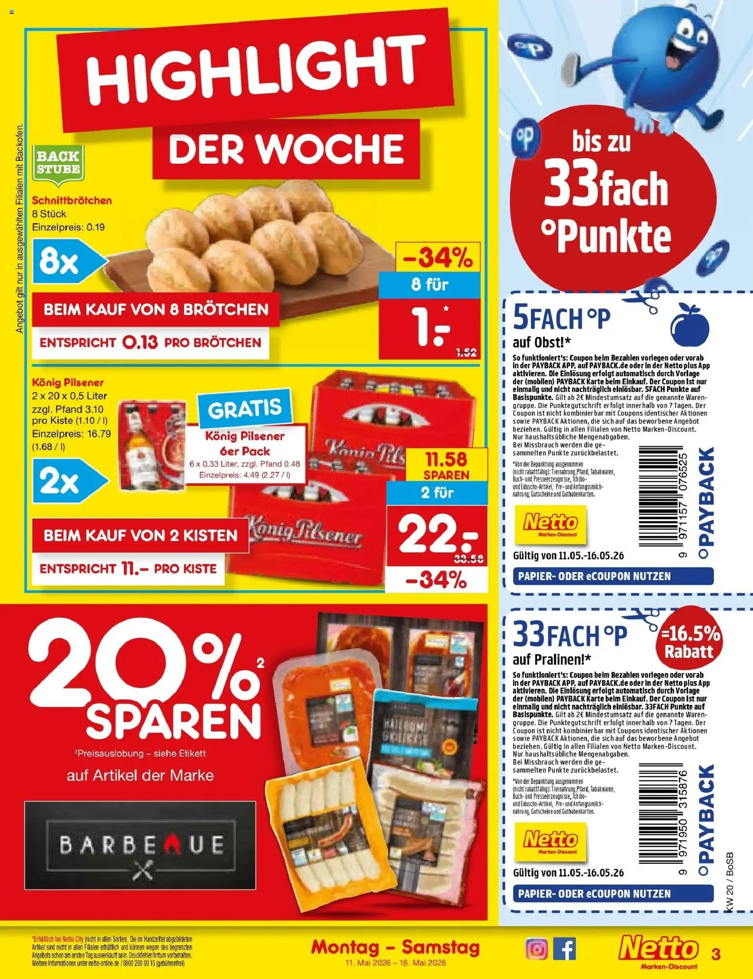 Netto Marken-Discount Prospekt Bonn	 – gültig ab 10.05.2026 | Seite: 3