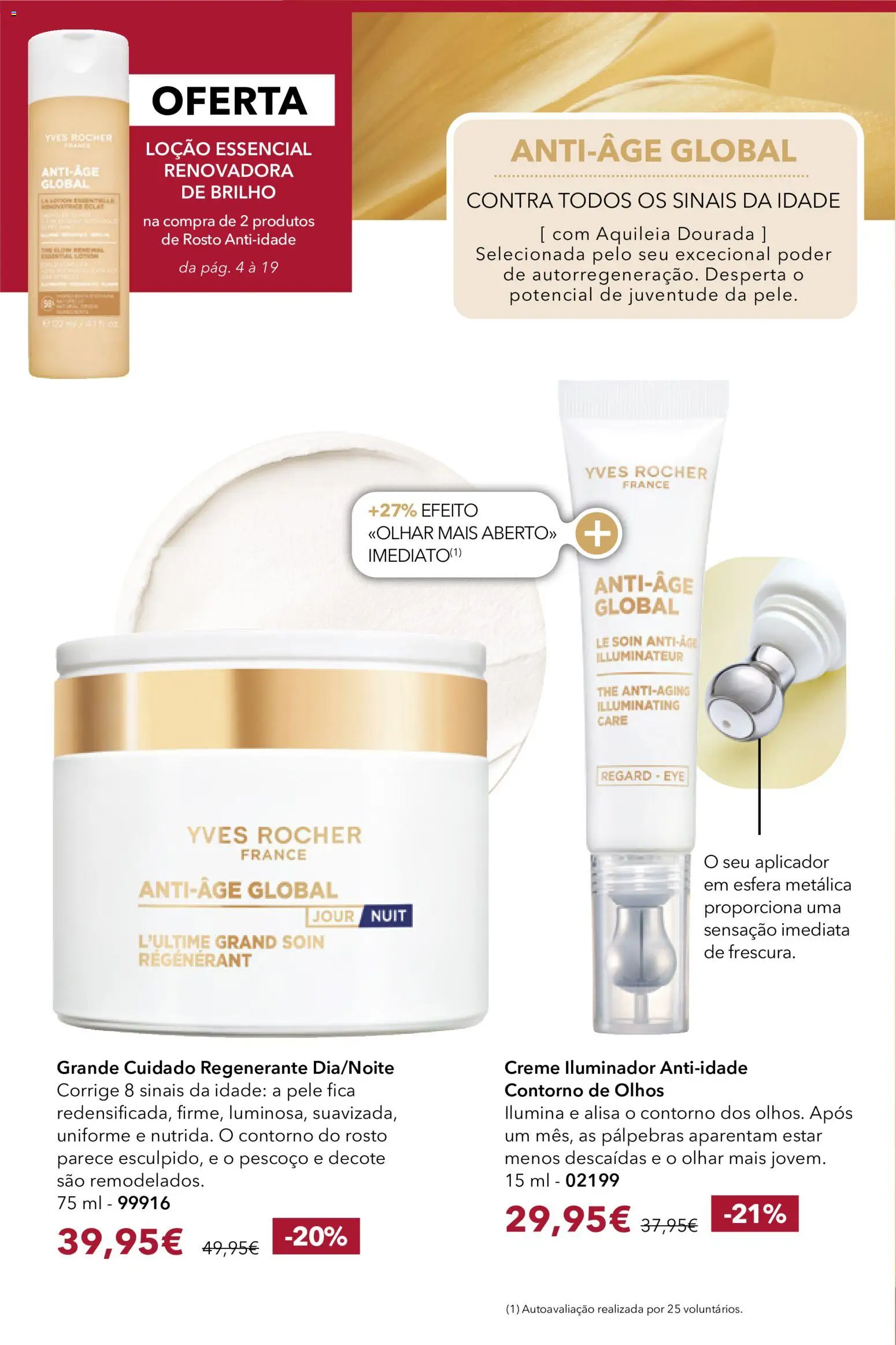 Yves Rocher Catálogo 12 │ válido de 24/09/2026 | Página: 8 | Produtos: Iluminador, Dourada, Creme