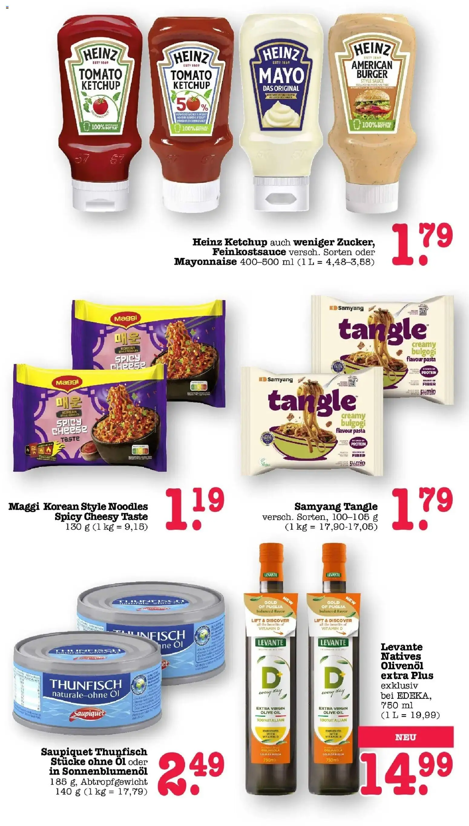 E center Prospekt Achern (ab 19.10.2026) zum Blättern | Seite: 49 | Produkte: Maggi, Thunfisch, Burger, Zucker