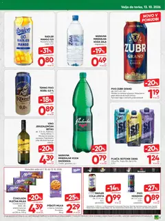 Tuš katalog akcije – veljaven od 30.09.2026 | Stran: 15 | Izdelki: Limeta, Mineralna voda, Piskoti, Mango