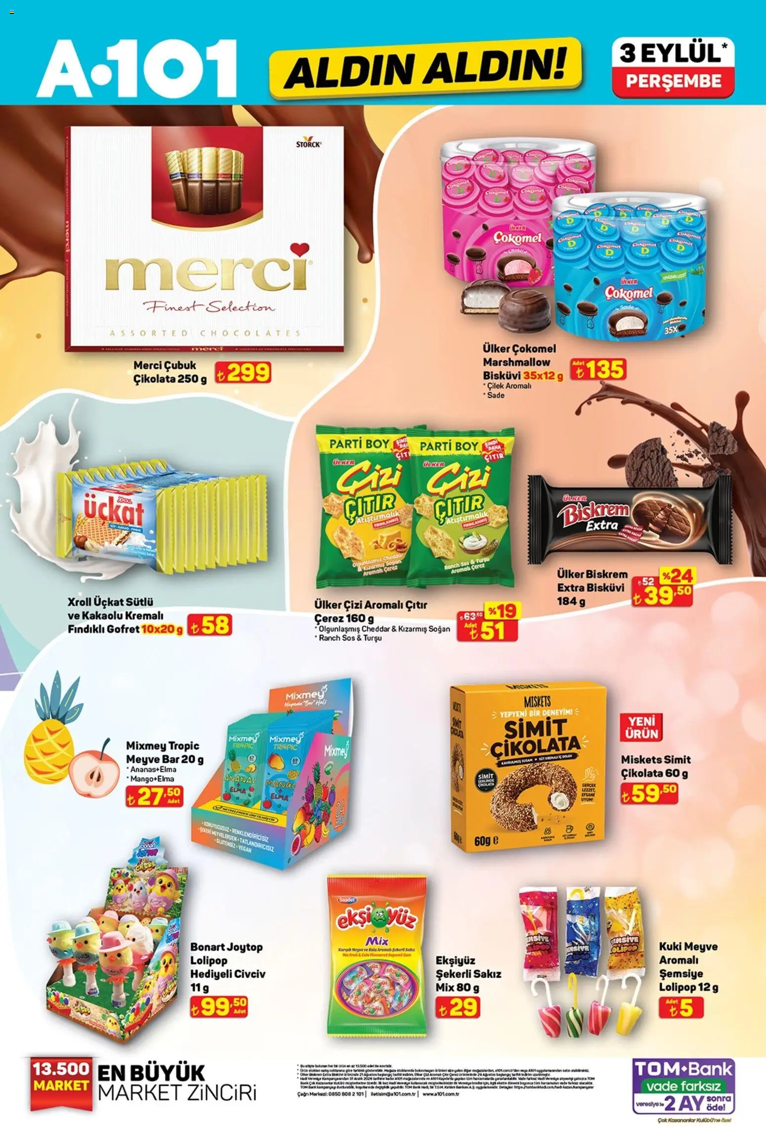 A101 - Katalog Aldın Aldın - 03 Eylül 2026 tarihinden itibaren geçerlidir | Sayfa: 11 | Ürünler: Cheddar, Gofret, Soğan, Meyve