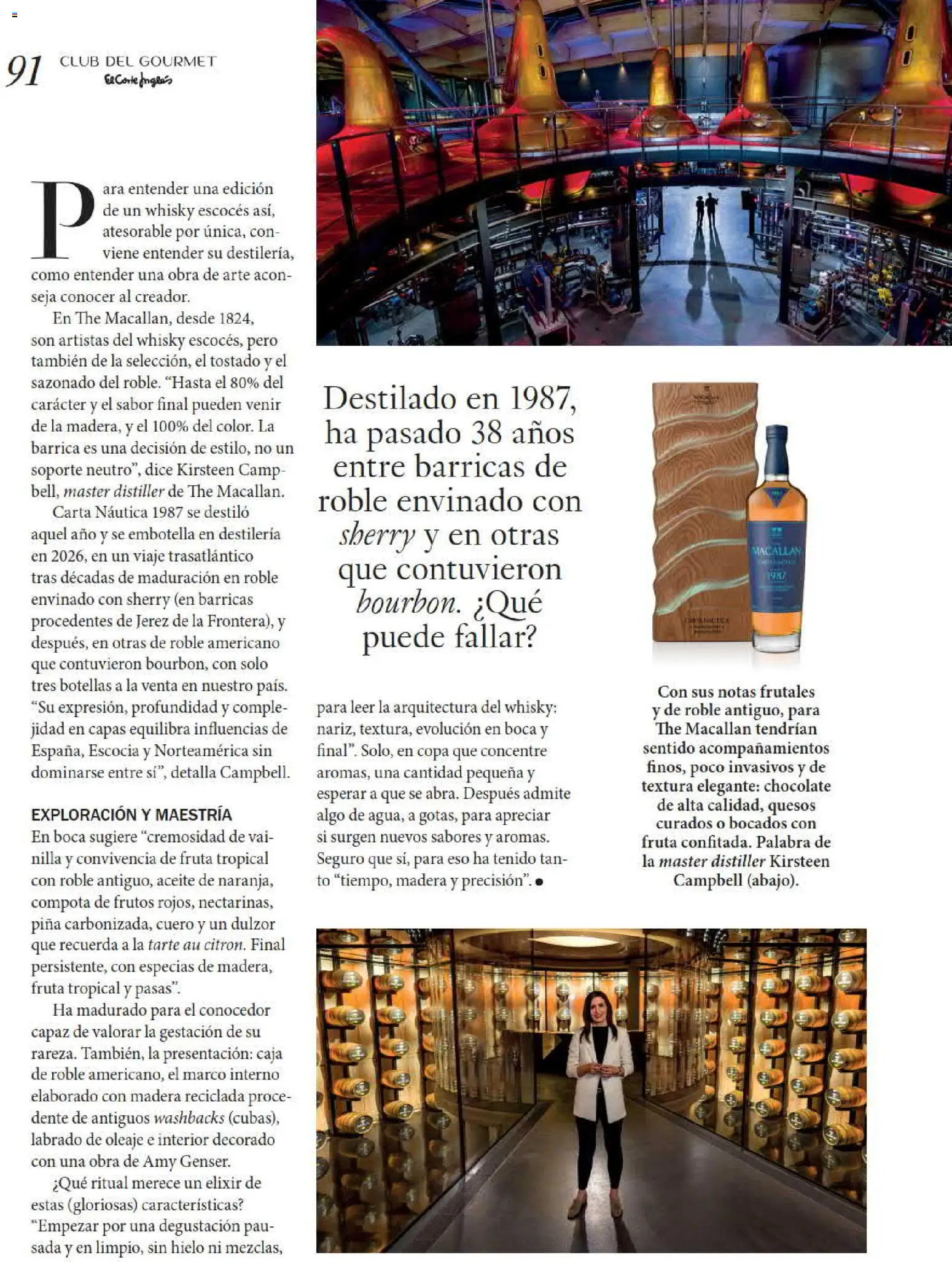El Corte Inglés Gourmet Magazine │ válido desde el 01/10/2026 | Página: 91 | Productos: Fruta tropical, Piña, Whisky, Especias