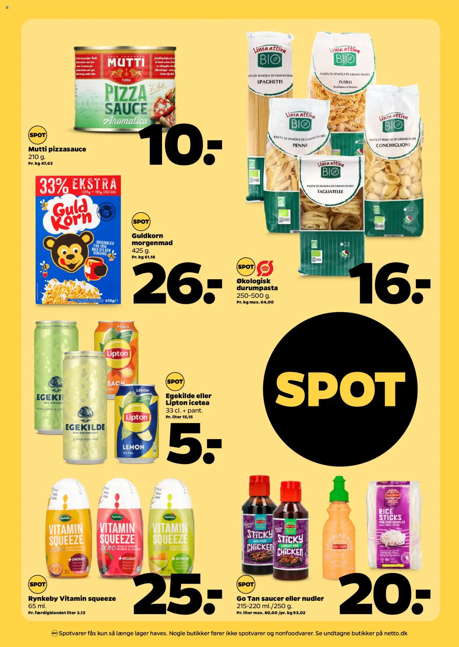 Netto tilbudsavis – gyldig fra 01/08/2026 | Side: 17 | Produkter: Nudler, Spaghetti, Pasta, Chilli