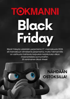 Tokmanni-mainoslehti voimassa 09/10/2026 alkaen