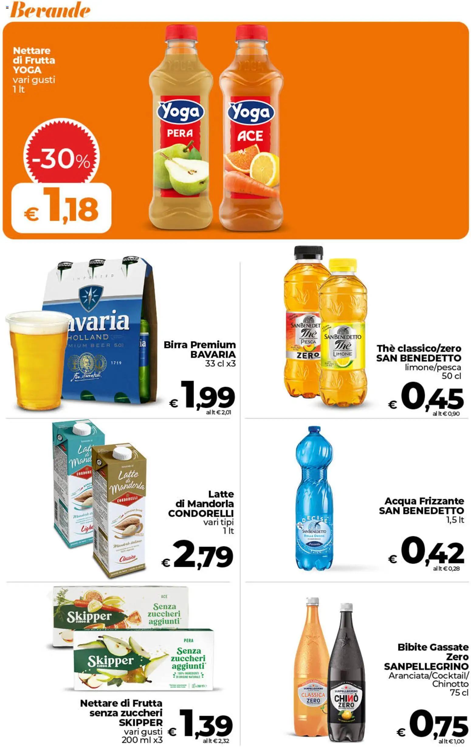 Volantino Ipercoop del 18.06.2026 | Pagina: 40 | Prodotti: Birra, Acqua, Frutta, Bibite
